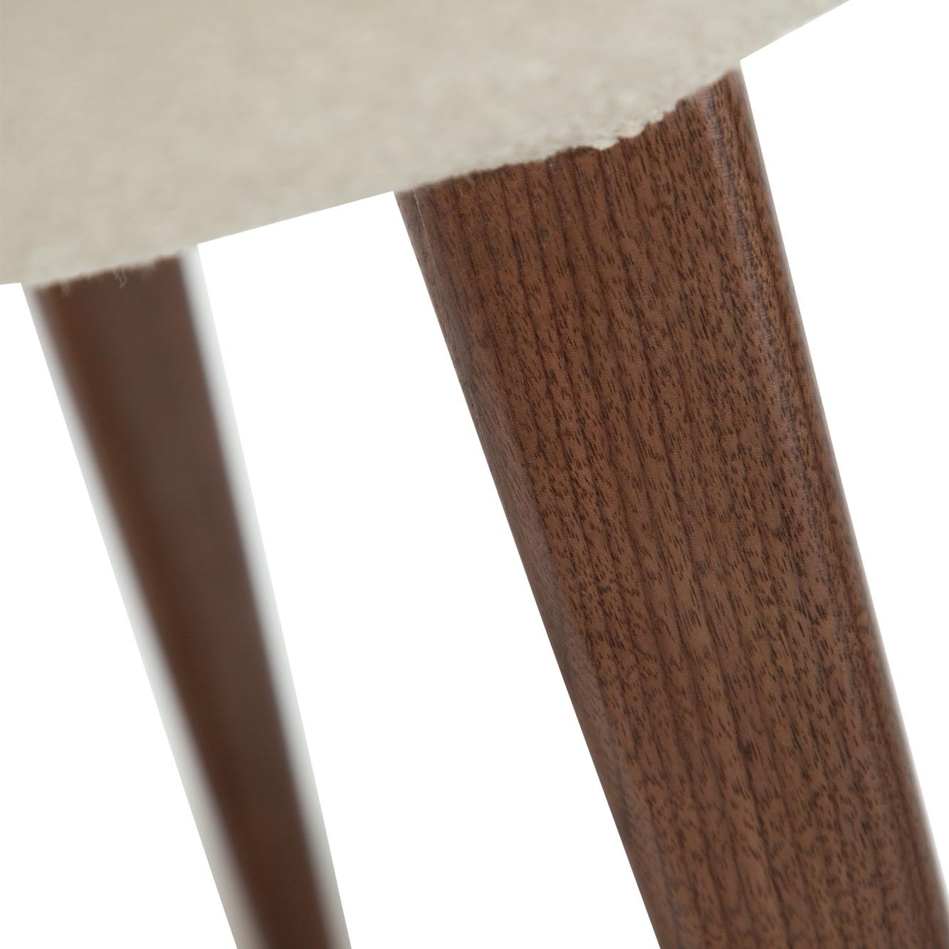 Stuhl Boca Mandelbeige schimmernd (2er-Set)