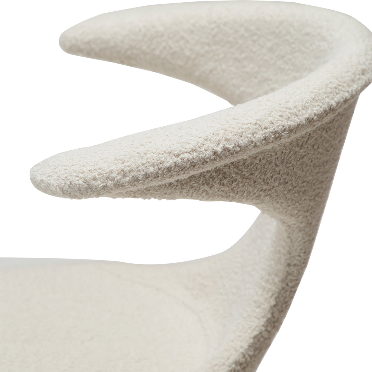 Stuhl Fagus Sand / schwarz konisch (2er-Set)