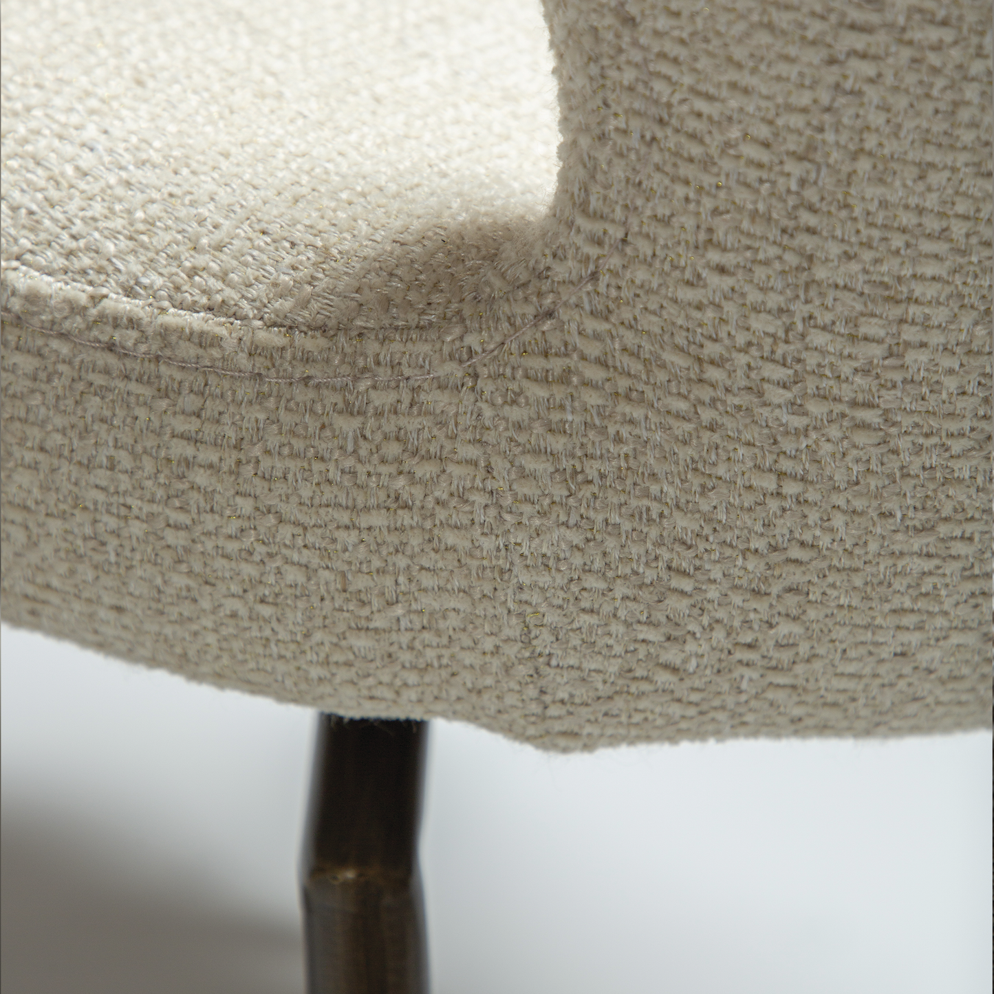 Stuhl Guai Mandelbeige schimmernd schwenkbar (2er-Set)