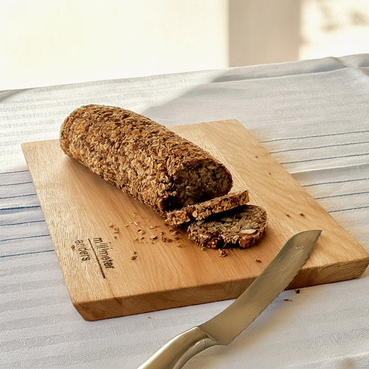 Schneidebrett aus Eichenvollholz
