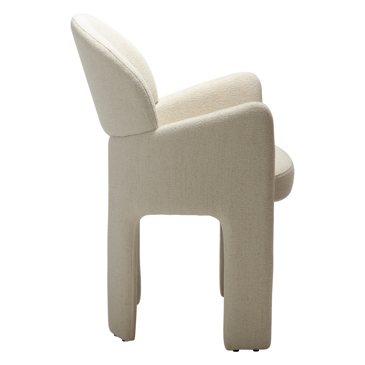 Armlehnstuhl Alnus Creme (2er-Set)