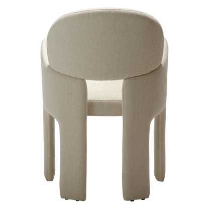 Armlehnstuhl Alnus Creme (2er-Set)