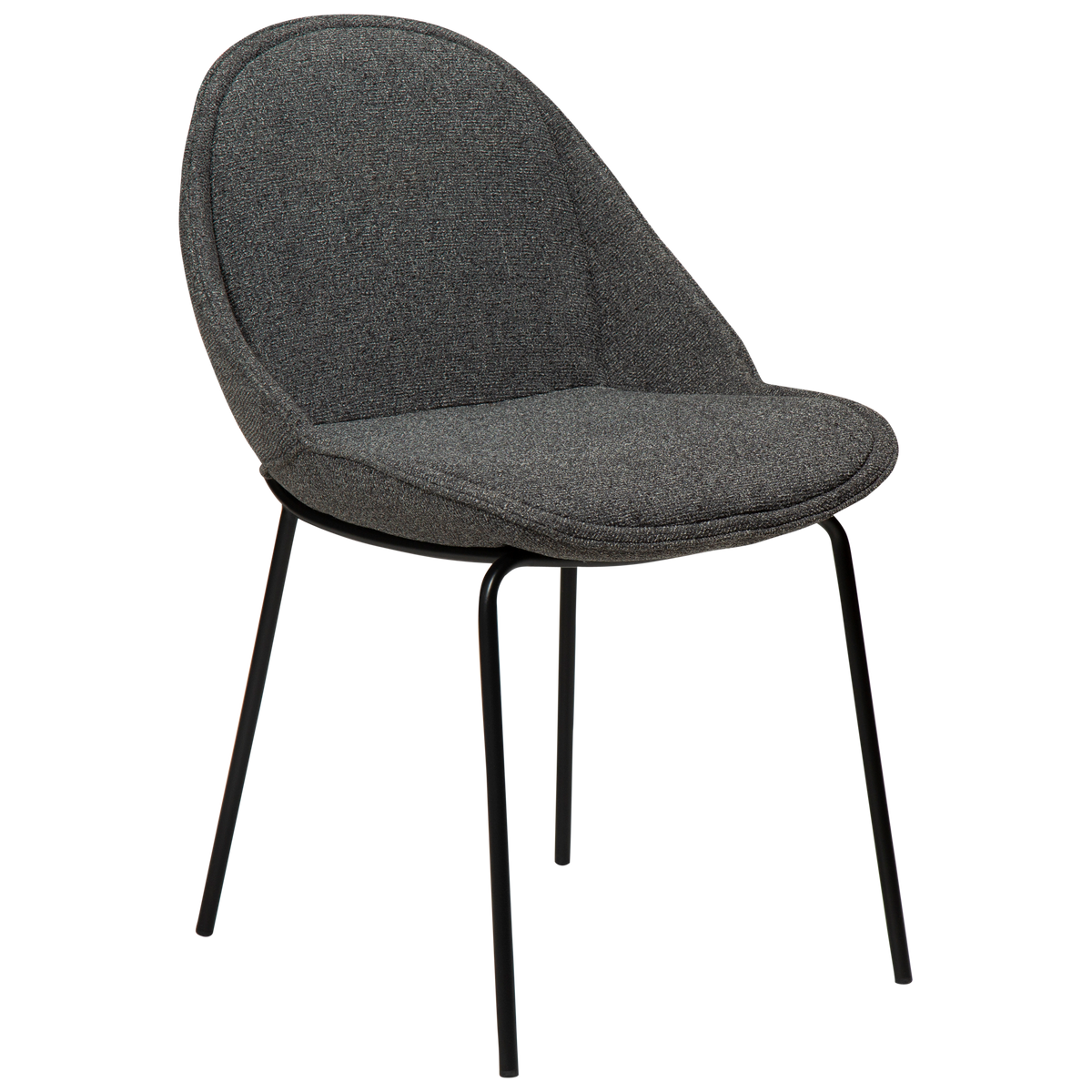 Stuhl Acer Kieselgrau (2er-Set)