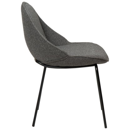Stuhl Acer Kieselgrau (2er-Set)