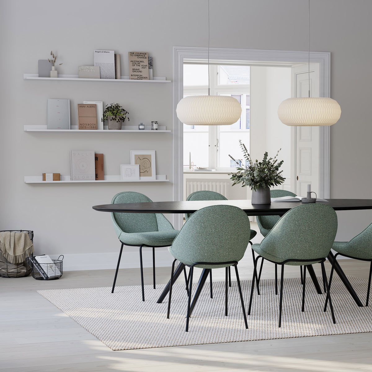 Stuhl Acer Kieselgrau (2er-Set)