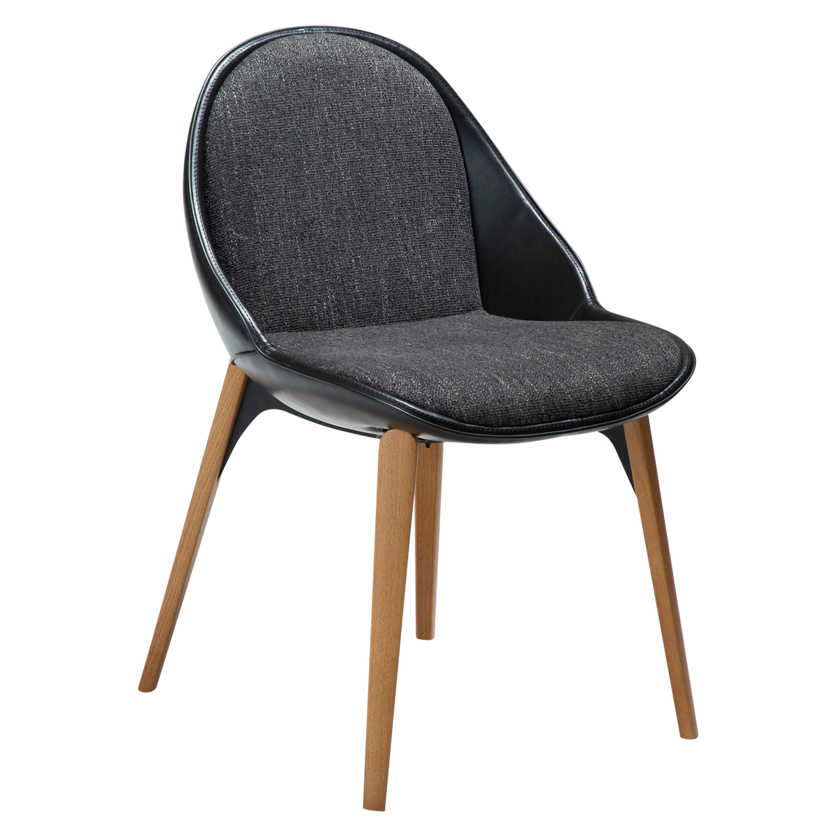 Stuhl Acer Tiefschwarz (2er-Set)