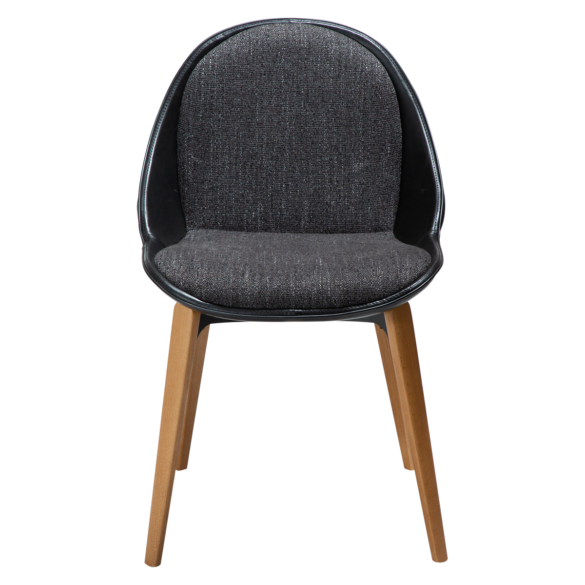 Stuhl Acer Tiefschwarz (2er-Set)