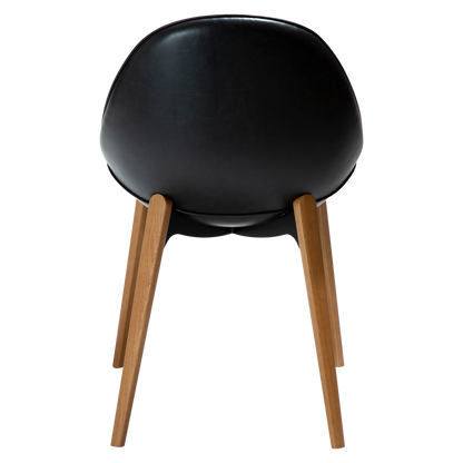 Stuhl Acer Tiefschwarz (2er-Set)