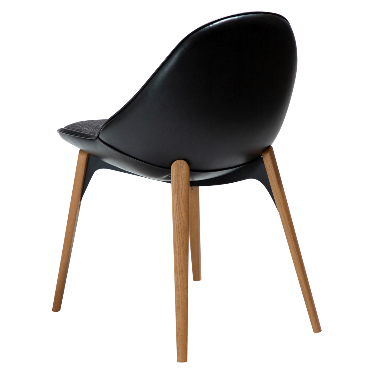 Stuhl Acer Tiefschwarz (2er-Set)