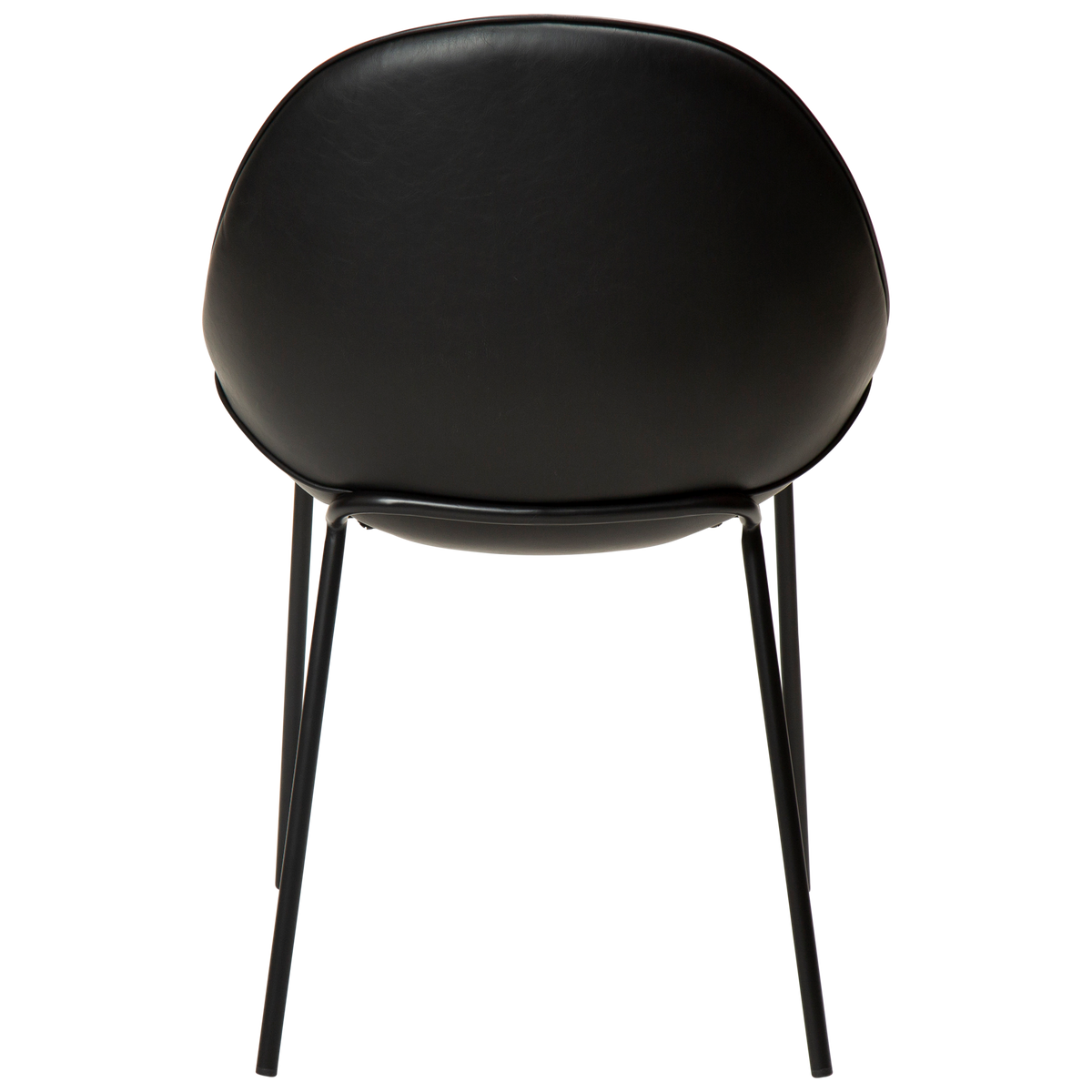 Stuhl Acer Kunstleder Vintage Schwarz (2er-Set)