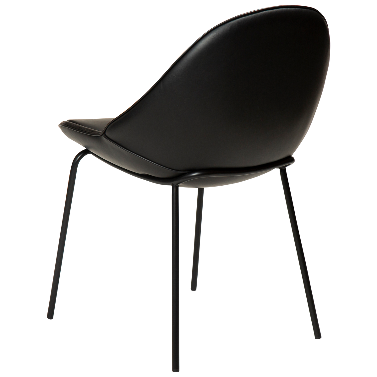 Stuhl Acer Kunstleder Vintage Schwarz (2er-Set)