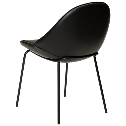 Stuhl Acer Kunstleder Vintage Schwarz (2er-Set)