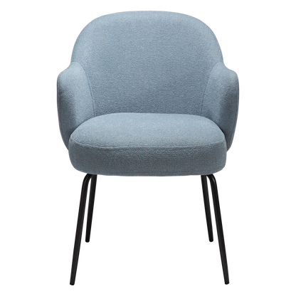 Armlehnstuhl Buxus Nebelblau (2er-Set)