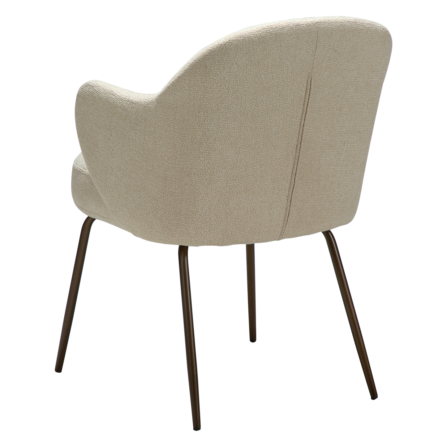 Armlehnstuhl Buxus Mandelbeige schimmernd (2er-Set)