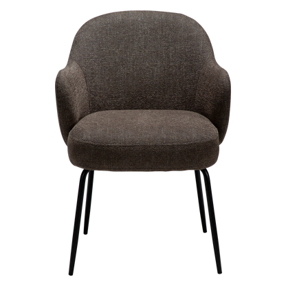 Armlehnstuhl Buxus Mokkabraun (2er-Set)
