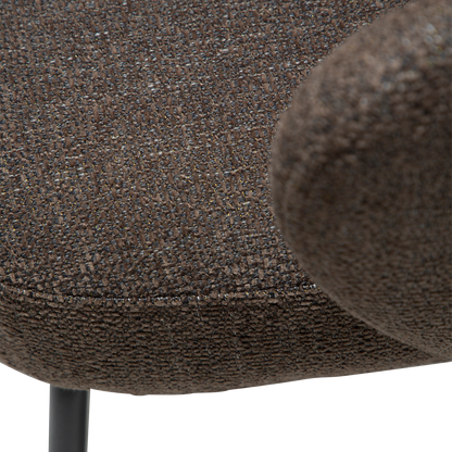 Armlehnstuhl Buxus Mokkabraun (2er-Set)
