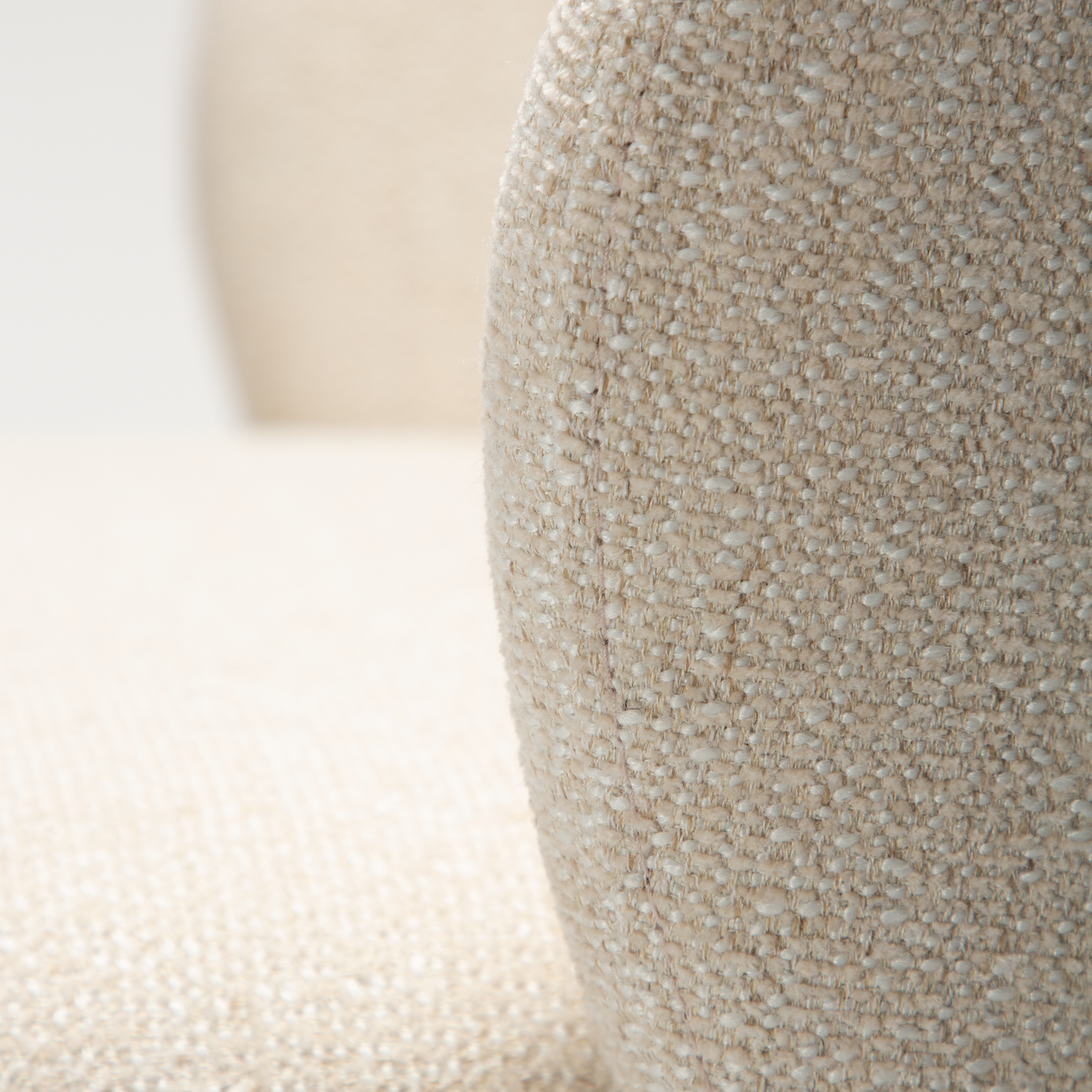 Armlehnstuhl Buxus Creme schwenkbar