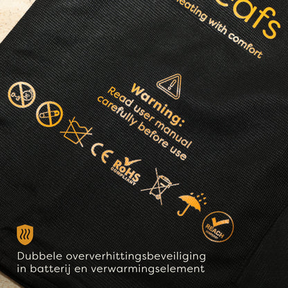 Pleafs® Warmtekussen Boho 45x45cm Dark Vanilla