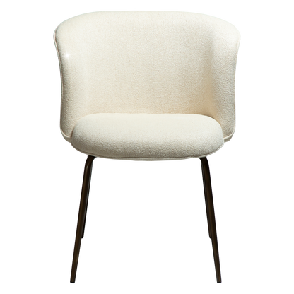 Stuhl Brya Mandelbeige schimmernd (2er-Set)