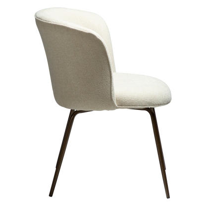 Stuhl Brya Mandelbeige schimmernd (2er-Set)