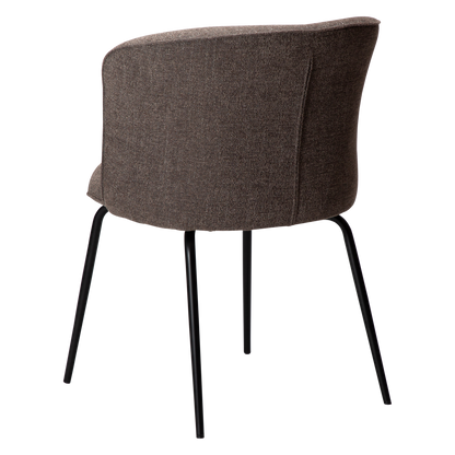 Stuhl Brya Mokkabraun (2er-Set)