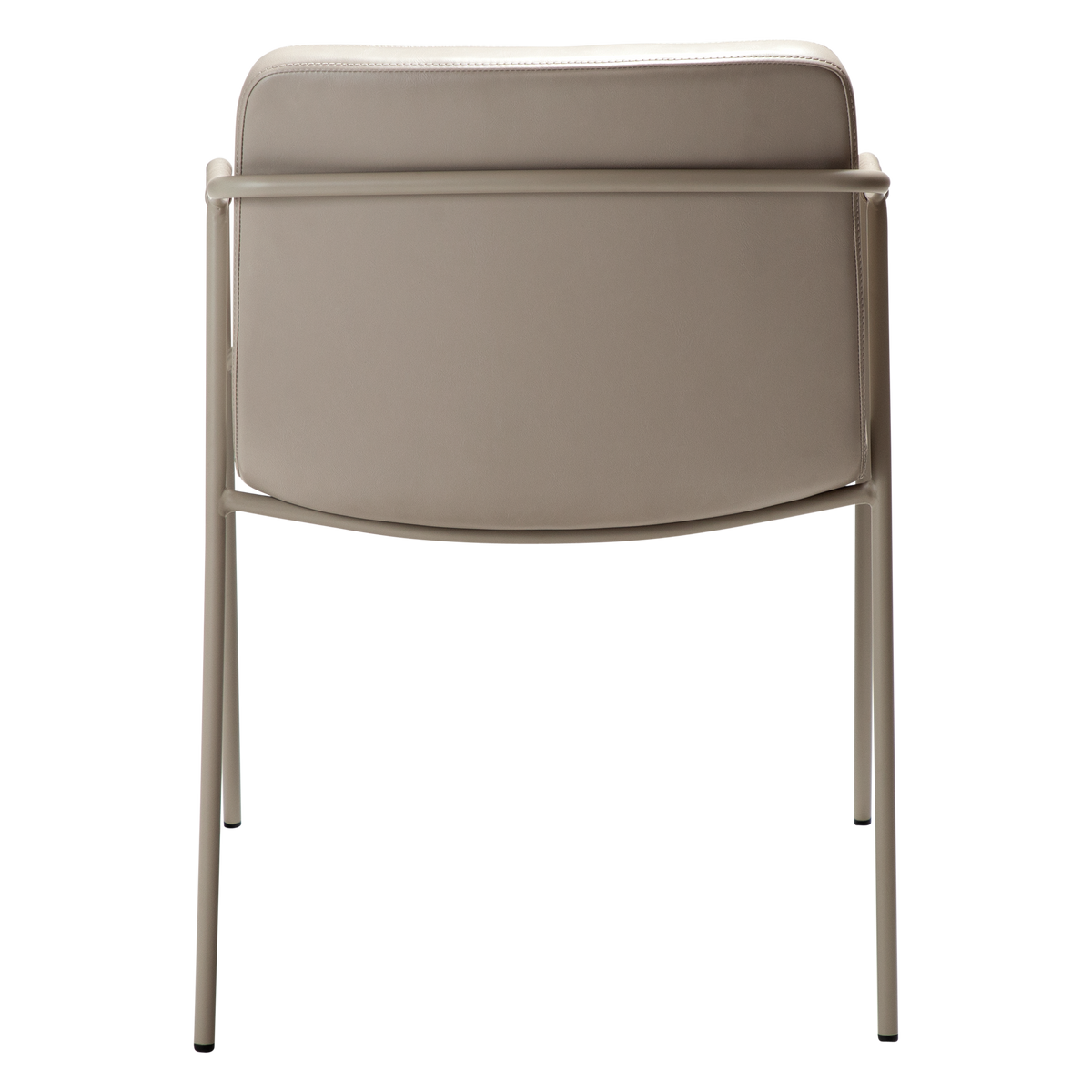 Armlehnstuhl Bunya Kunstleder Kaschmir (2er-Set)