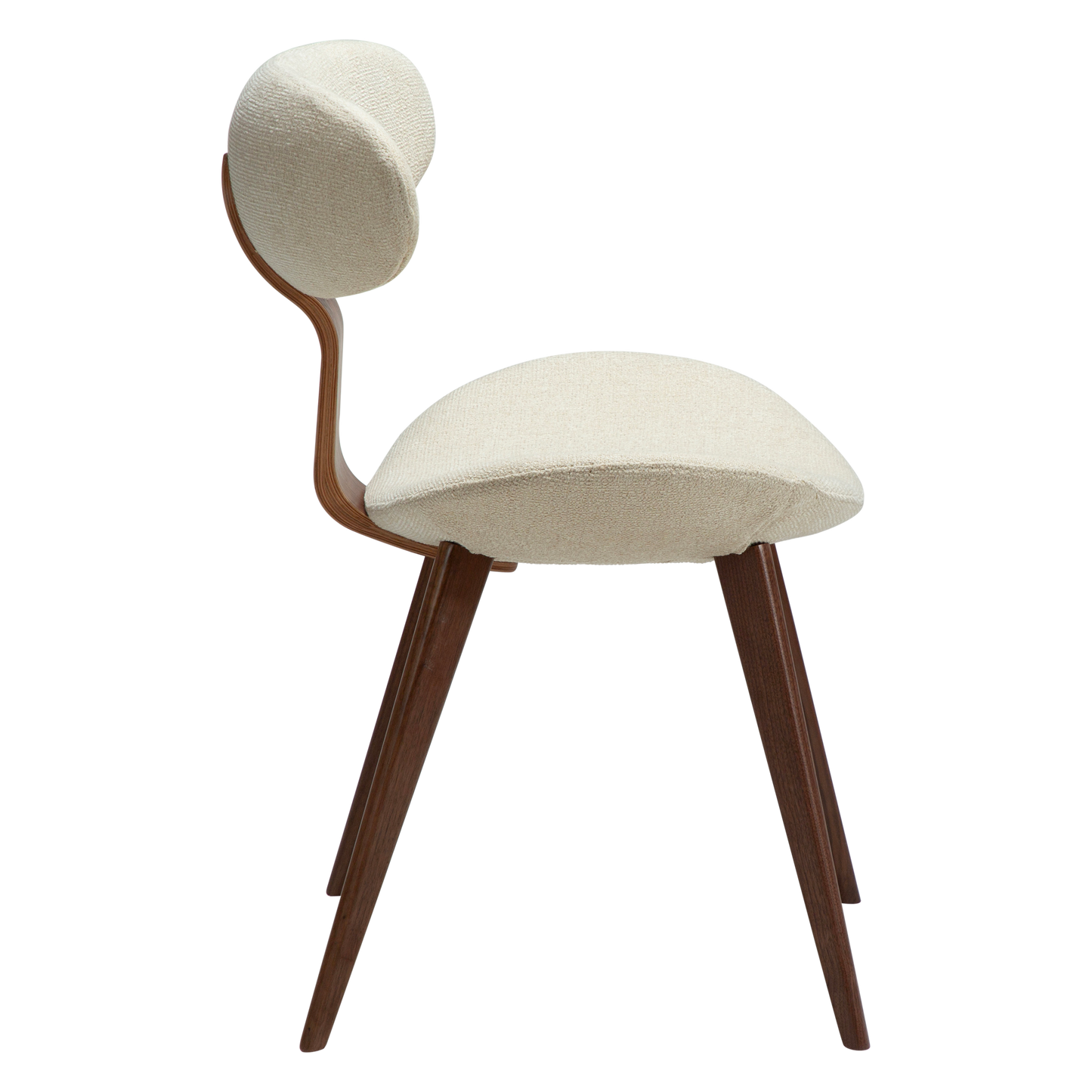 Stuhl Boca Mandelbeige schimmernd (2er-Set)