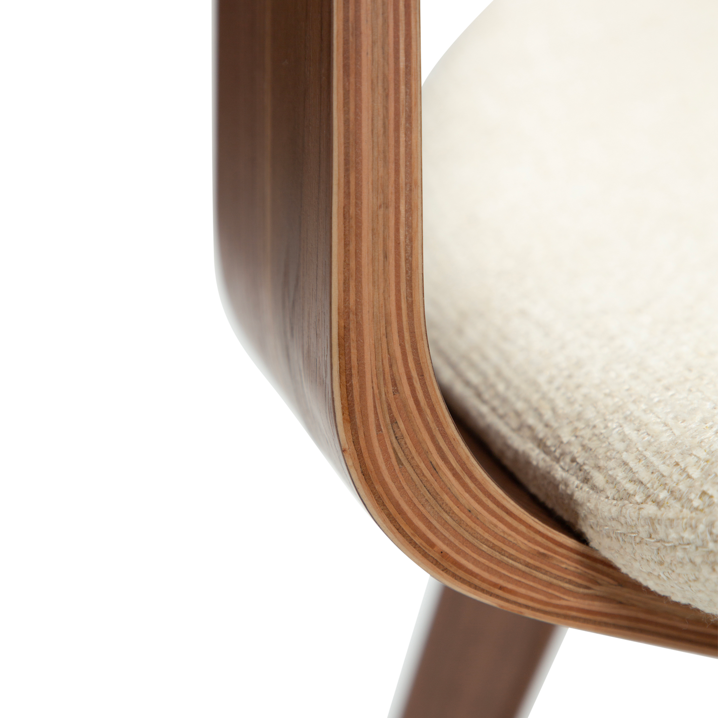 Stuhl Boca Mandelbeige schimmernd (2er-Set)