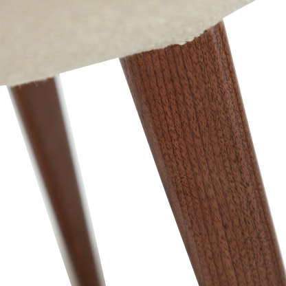 Stuhl Boca Mandelbeige schimmernd (2er-Set)