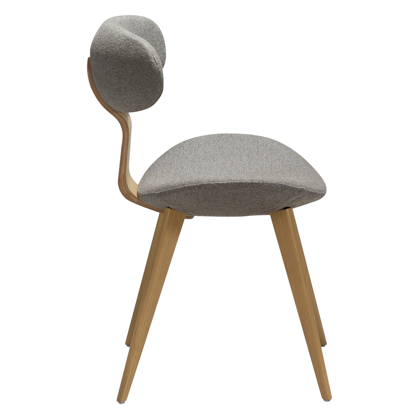 Stuhl Boca Taupe (2er-Set)