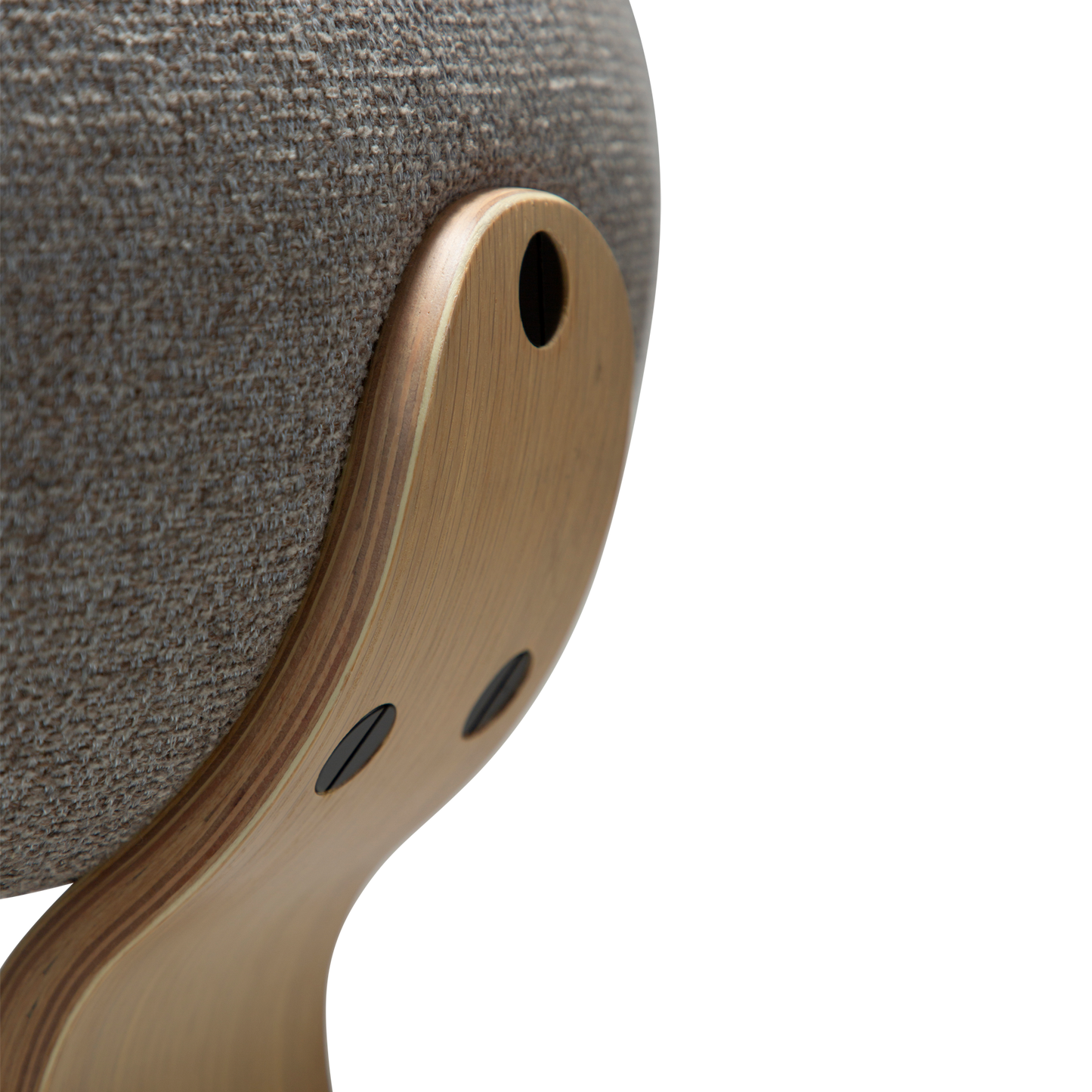 Stuhl Boca Taupe (2er-Set)