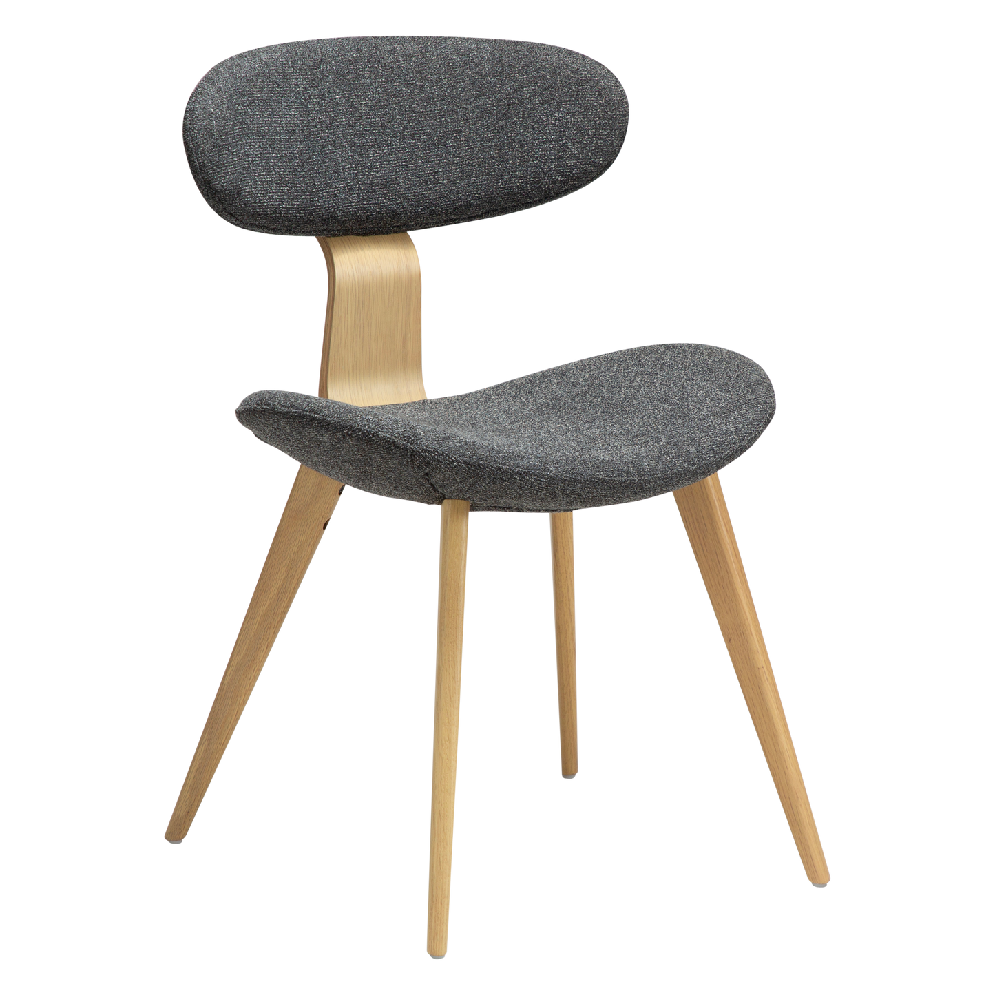 Stuhl Boca Kieselgrau (2er-Set)