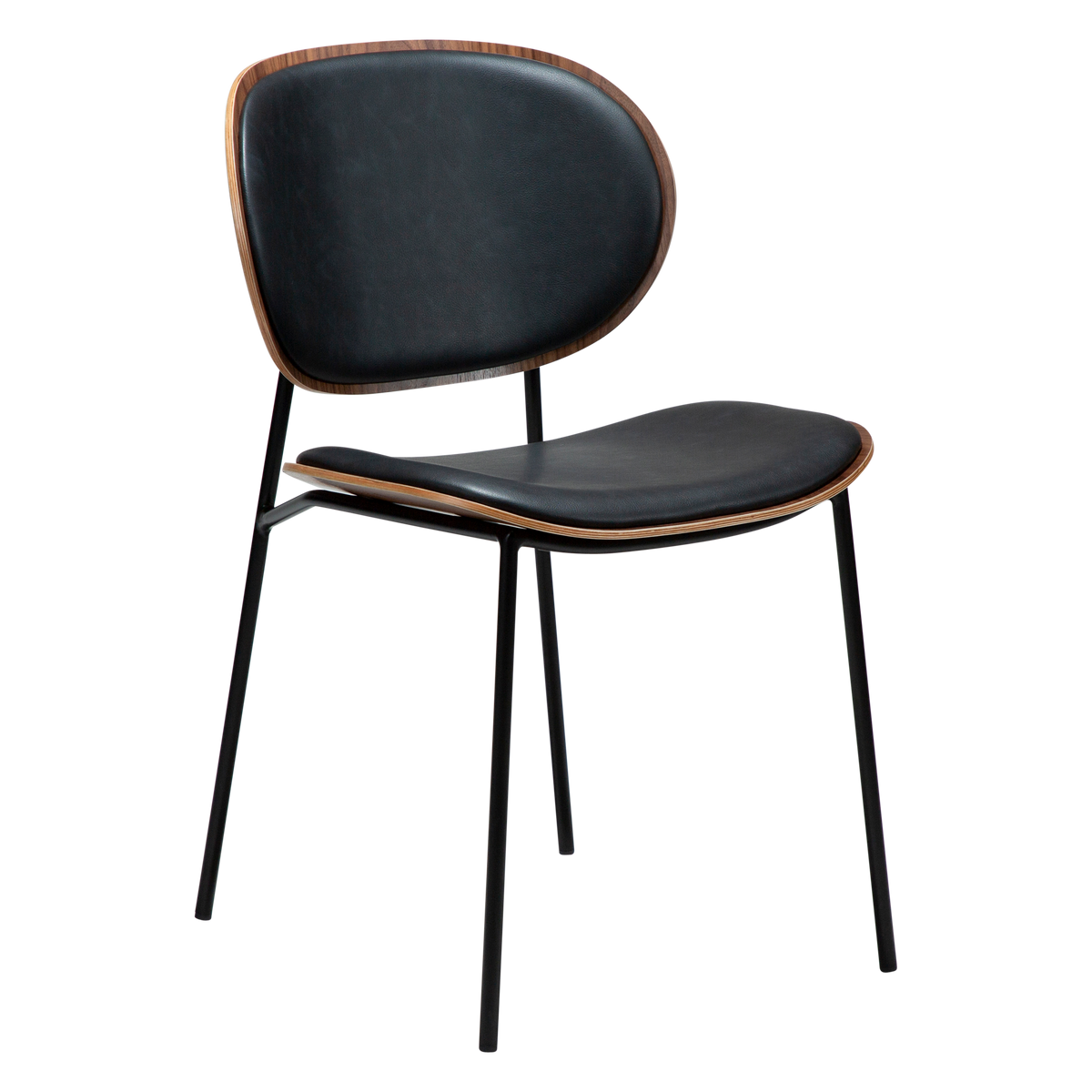 Stuhl Cacao Walnuss (2er-Set)