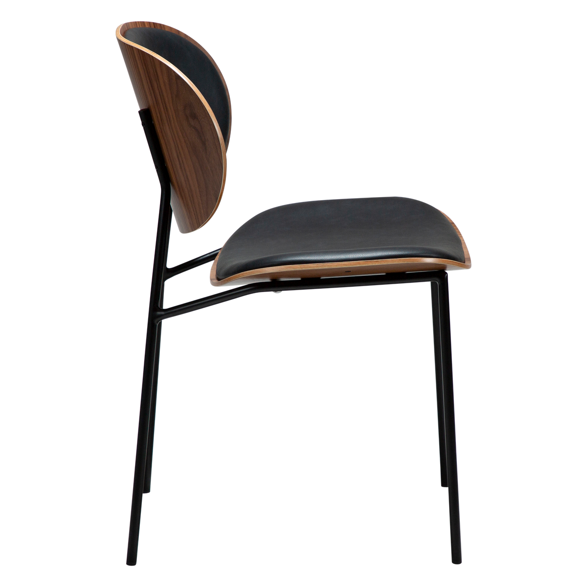 Stuhl Cacao Walnuss (2er-Set)