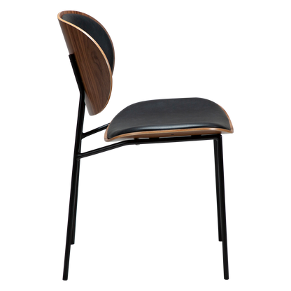 Stuhl Cacao Walnuss (2er-Set)