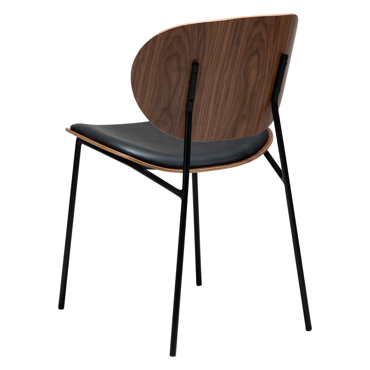 Stuhl Cacao Walnuss (2er-Set)