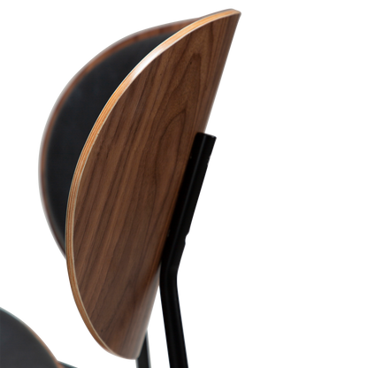 Stuhl Cacao Walnuss (2er-Set)