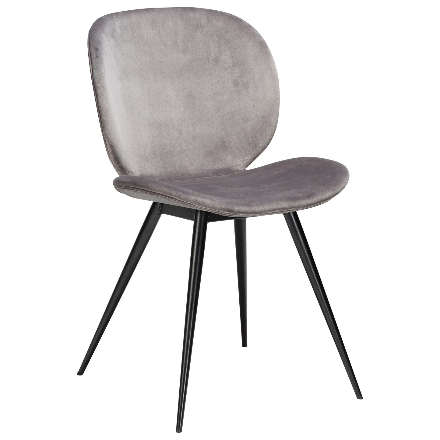Stuhl Ceiba Silbergrau (2er-Set)