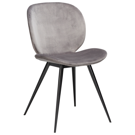 Stuhl Ceiba Silbergrau (2er-Set)