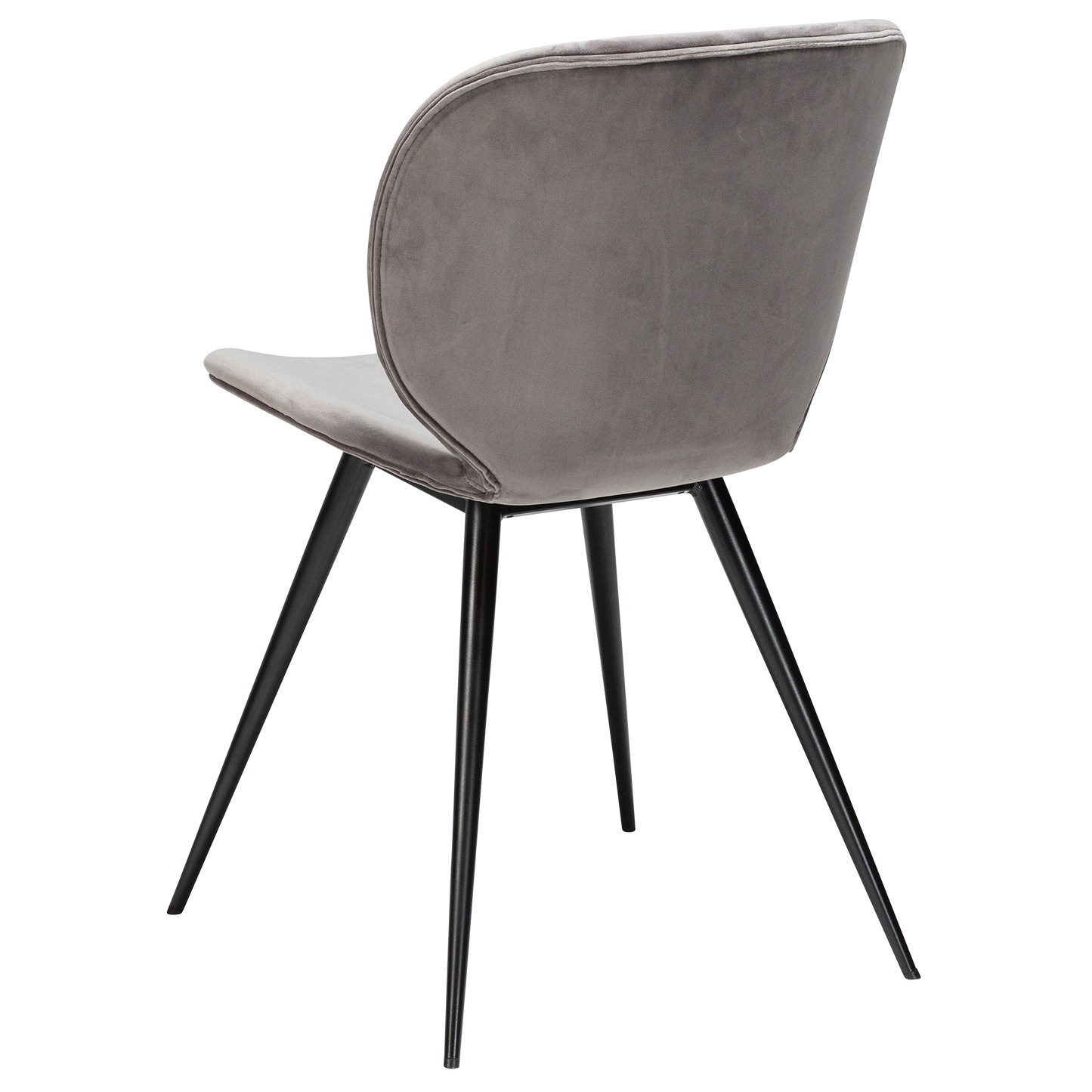 Stuhl Ceiba Silbergrau (2er-Set)