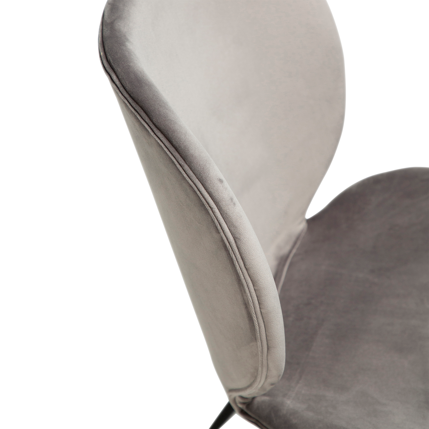 Stuhl Ceiba Silbergrau (2er-Set)