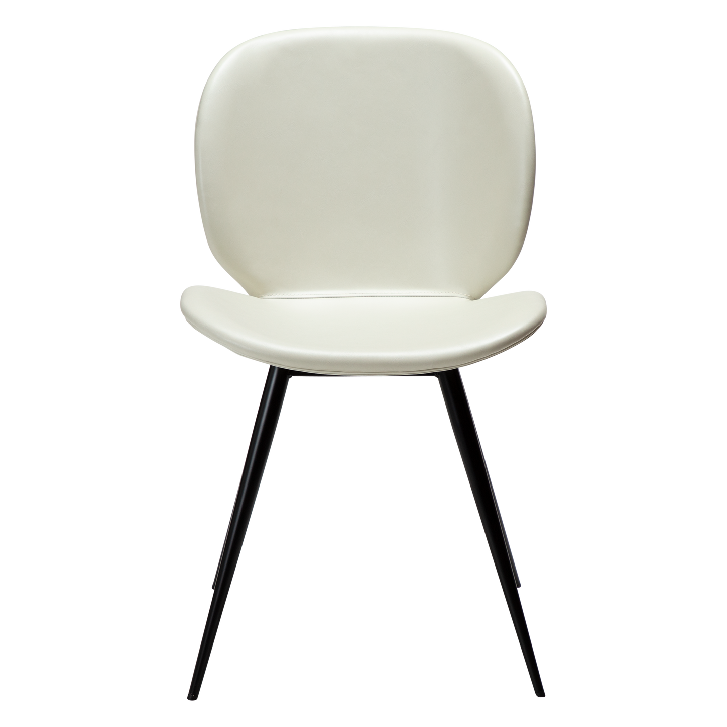 Stuhl Ceiba Kunstleder Elfenbein (2er-Set)