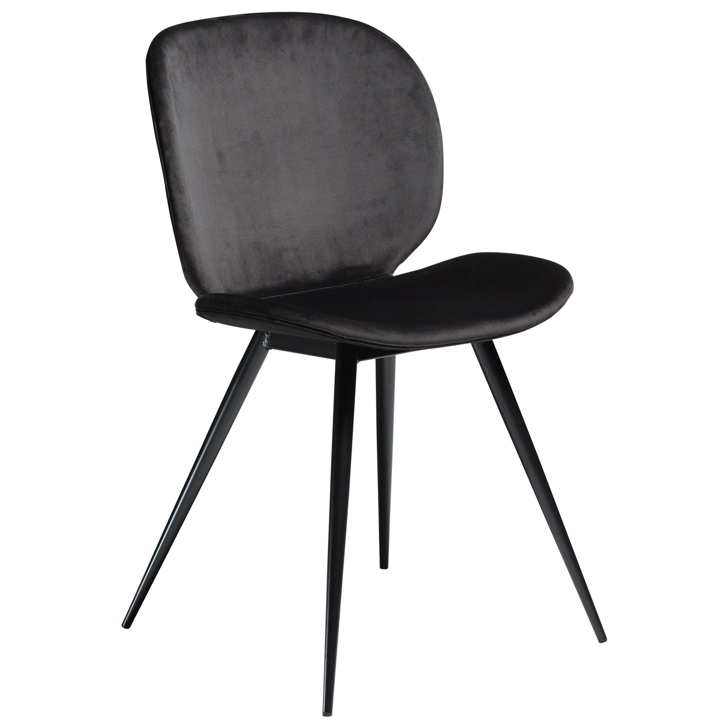 Stuhl Ceiba Graphitschwarz (2er-Set)