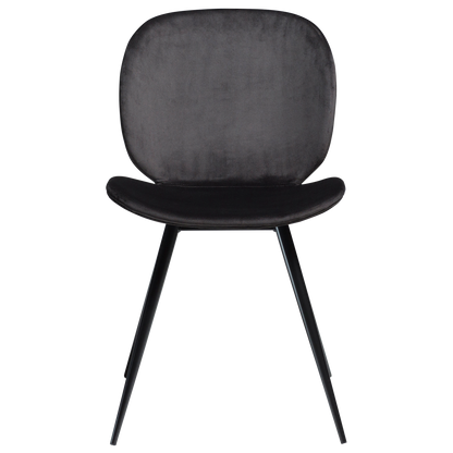 Stuhl Ceiba Graphitschwarz (2er-Set)