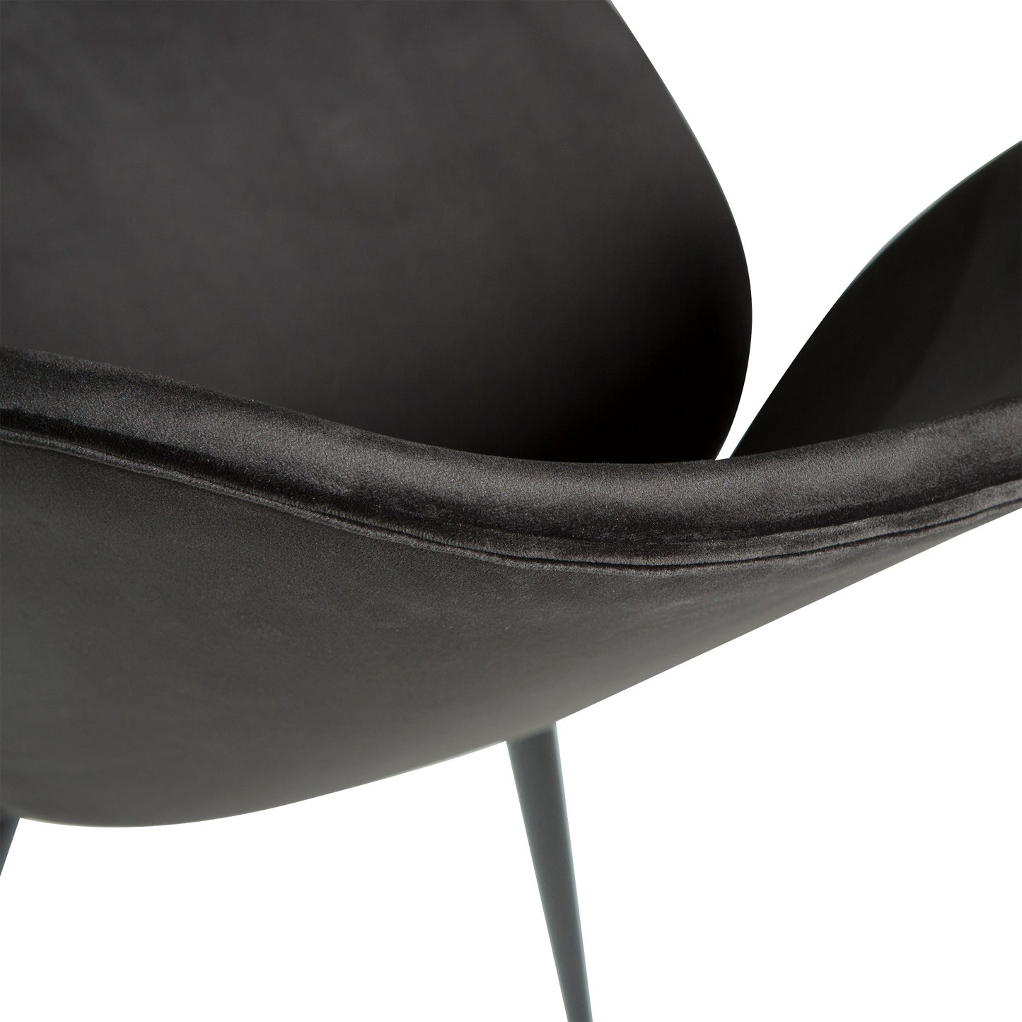 Stuhl Ceiba Graphitschwarz (2er-Set)