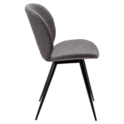 Stuhl Ceiba Steingrau (2er-Set)