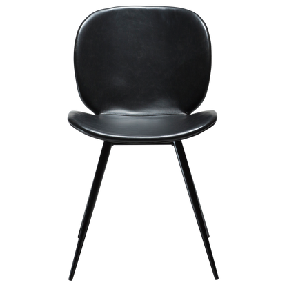 Stuhl Ceiba Kunstleder Vintage Schwarz (2er-Set)