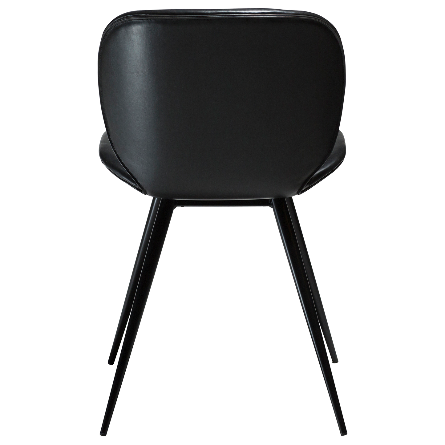 Stuhl Ceiba Kunstleder Vintage Schwarz (2er-Set)