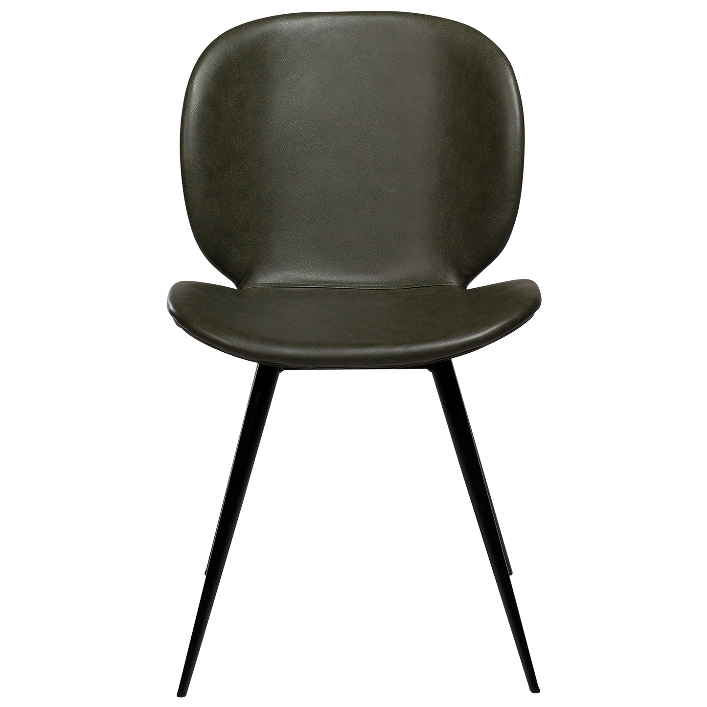 Stuhl Ceiba Kunstleder Dunkelgrün (2er-Set)