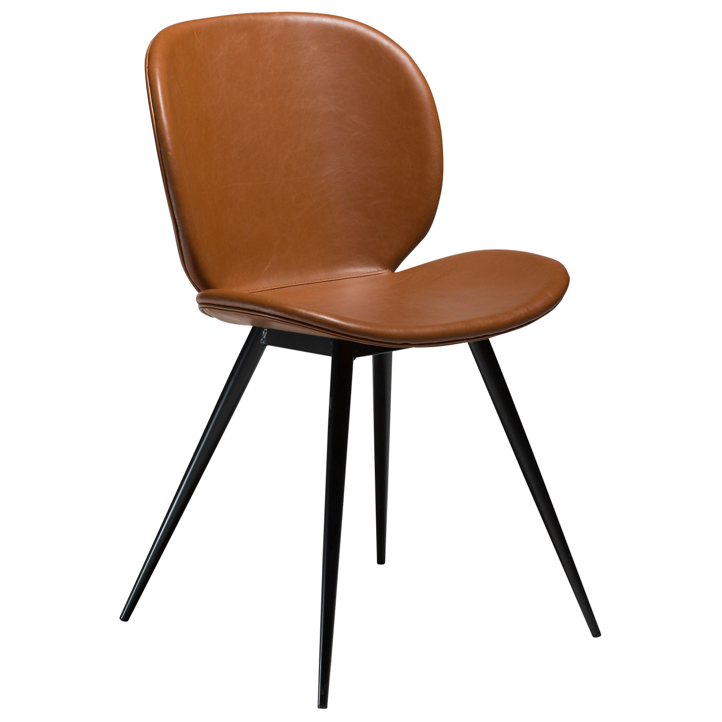 Stuhl Ceiba Kunstleder Mittelbraun (2er-Set)